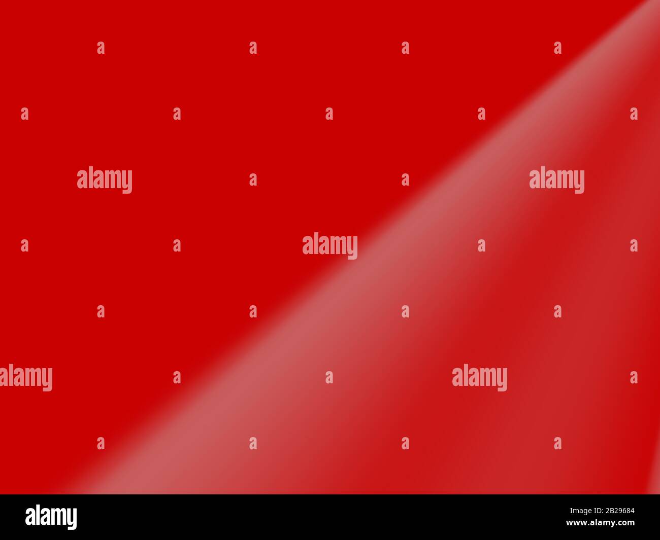 Rotes Gradientenpapier, geometrische dynamische horizontale Abbildung, dekoratives Designmuster Stockfoto