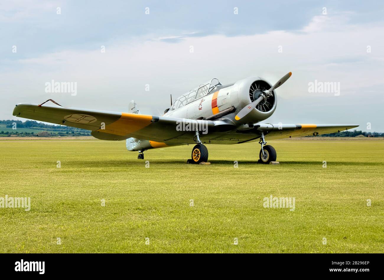 North American T-6 Harvard Stockfoto