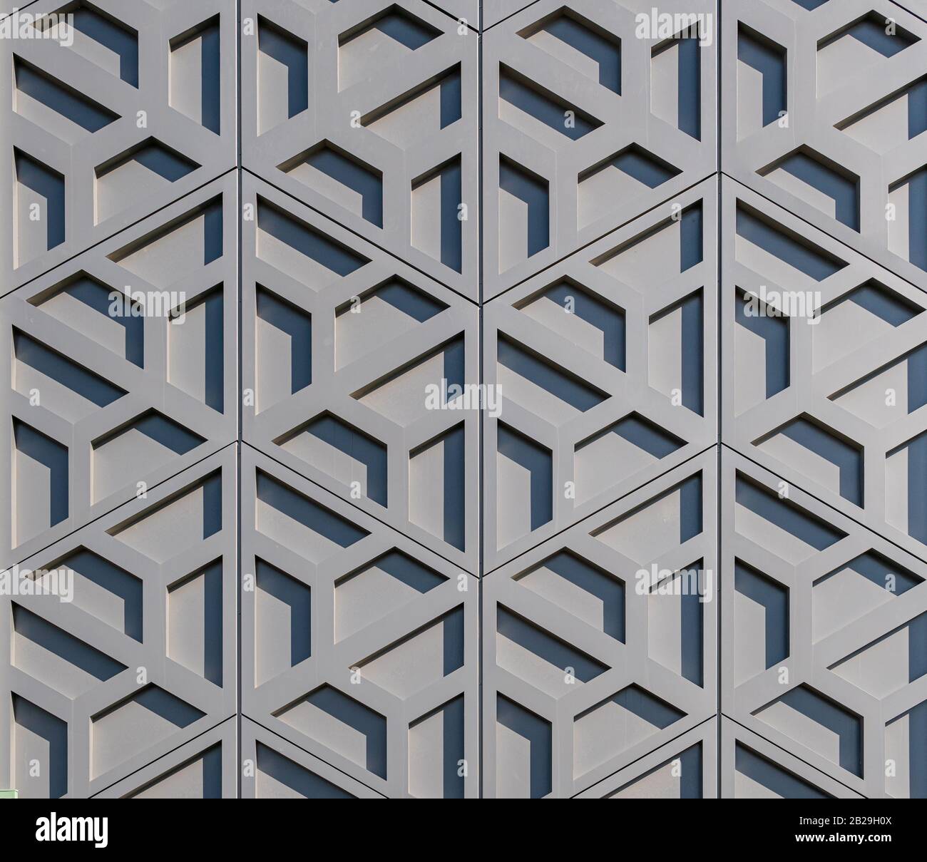 Hintergrund mit geometrischem Muster, Element im Architekturdesign, orientalisches Muster Stockfoto