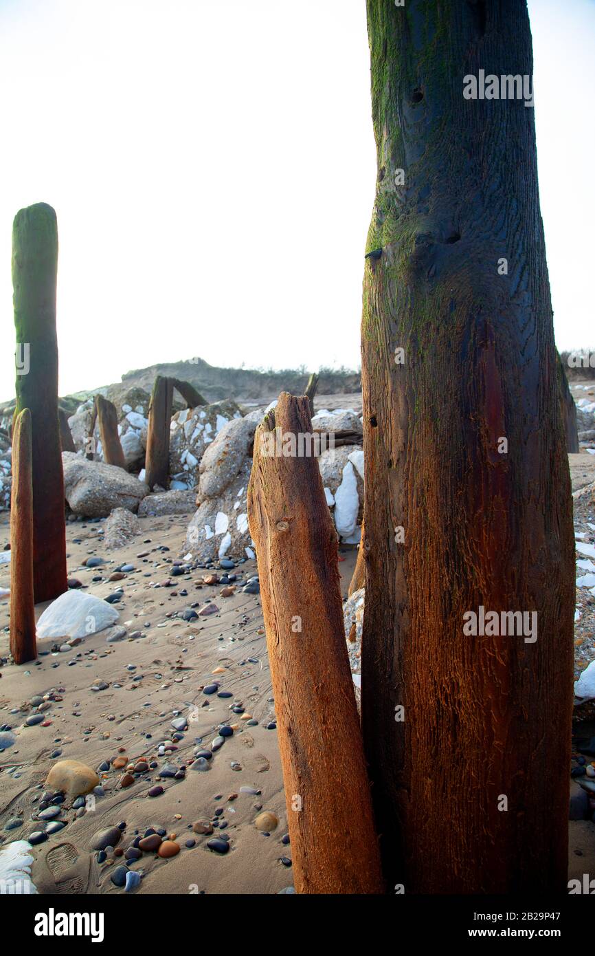 Spurn Head North Yorkshire Stockfoto