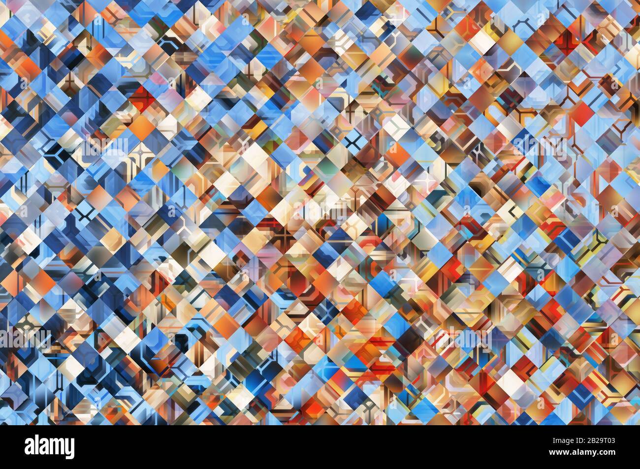 abstrakten bunten Hintergrund Stockfoto