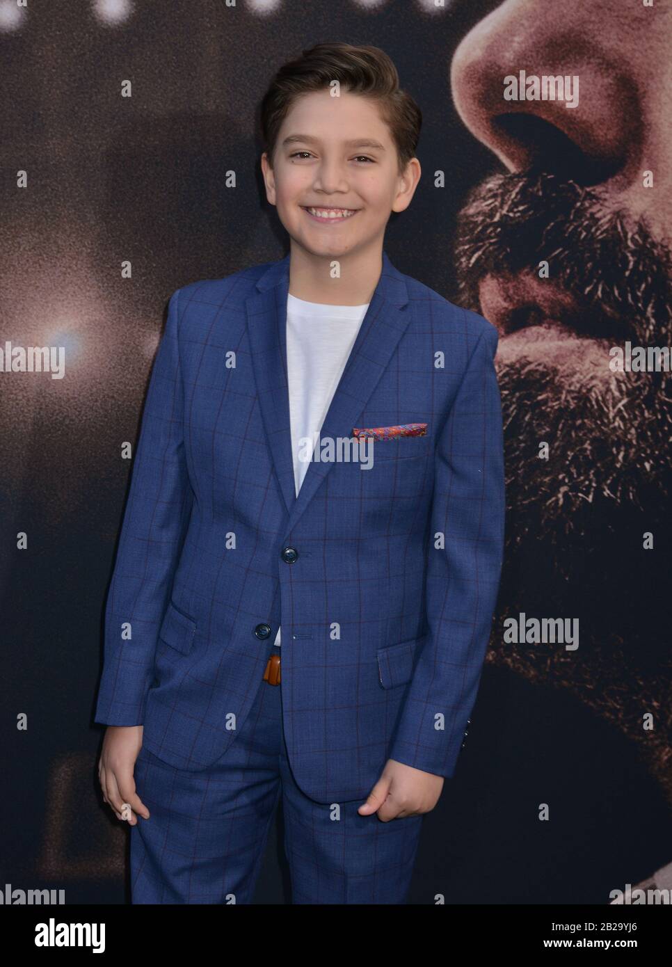 Los Angeles, USA. März 2020. Nico David ist am 01. März 2020 in Los Angeles, Kalifornien, bei der Premiere von Warner Bros Pictures' "The Way Back" bei Regal LA Live dabei. Credit: Tsuni/USA/Alamy Live News Stockfoto