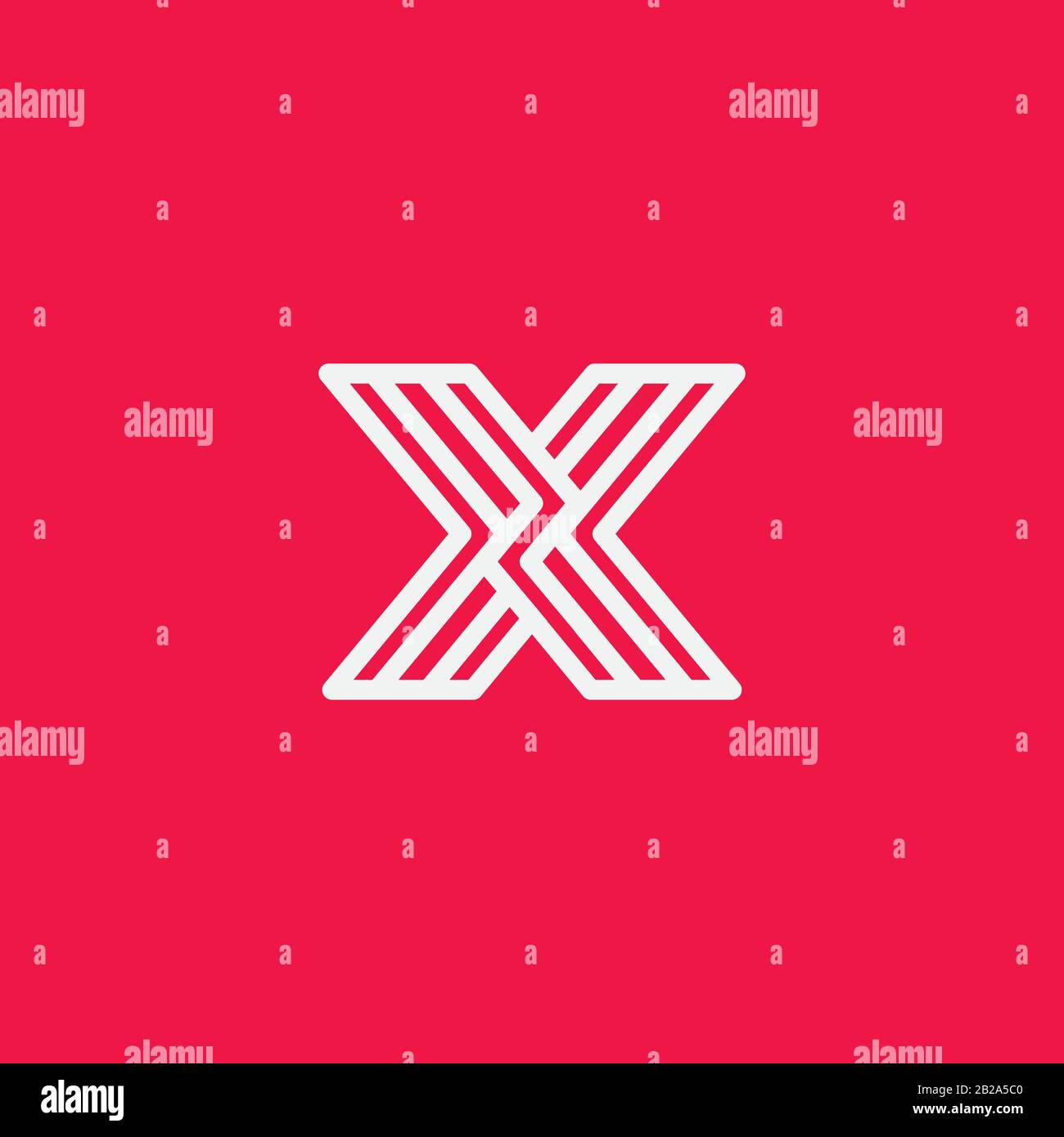 X Logo, Letter X Logo Design, x Anfangslogo. Modern x Logotyp Stock Vektor X Logo, Letter X Logo Design, x Anfangslogo. Modern x Logotyp Stock Vektor