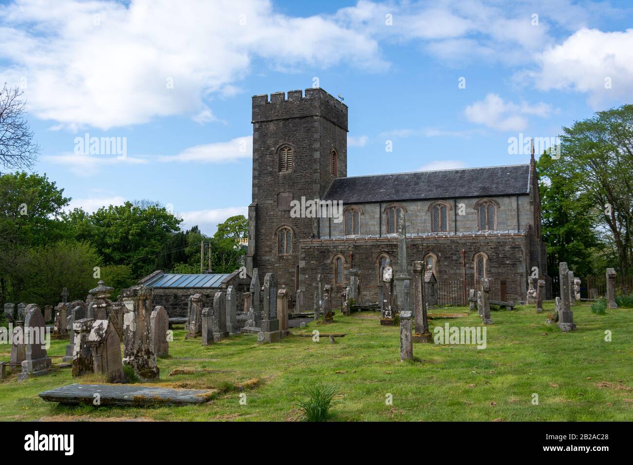 Old High Church and Graveyard, Inverness, Highlands, Schottland, Großbritannien Stockfoto