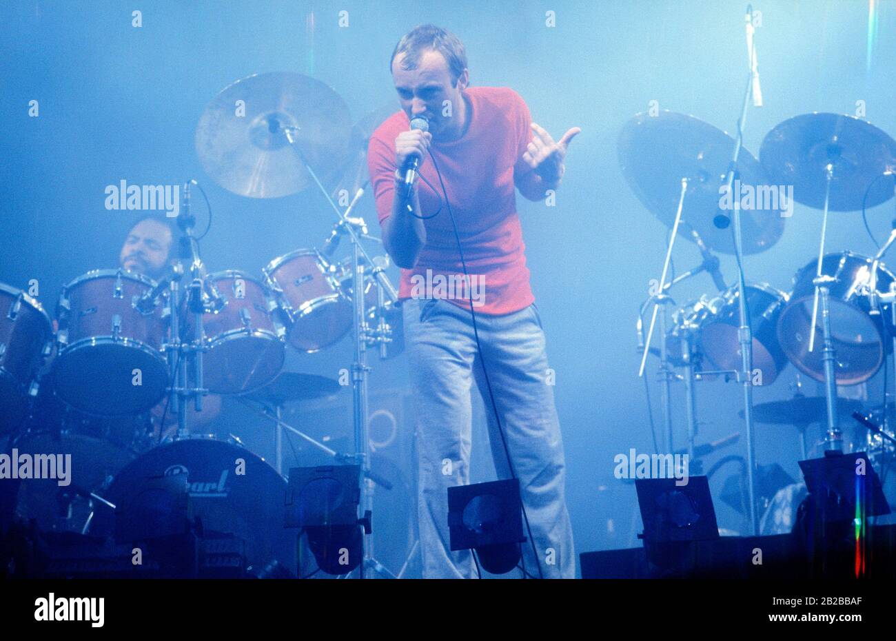 Genesis Live-Konzert in München Abacab Tour 1982 Stockfoto