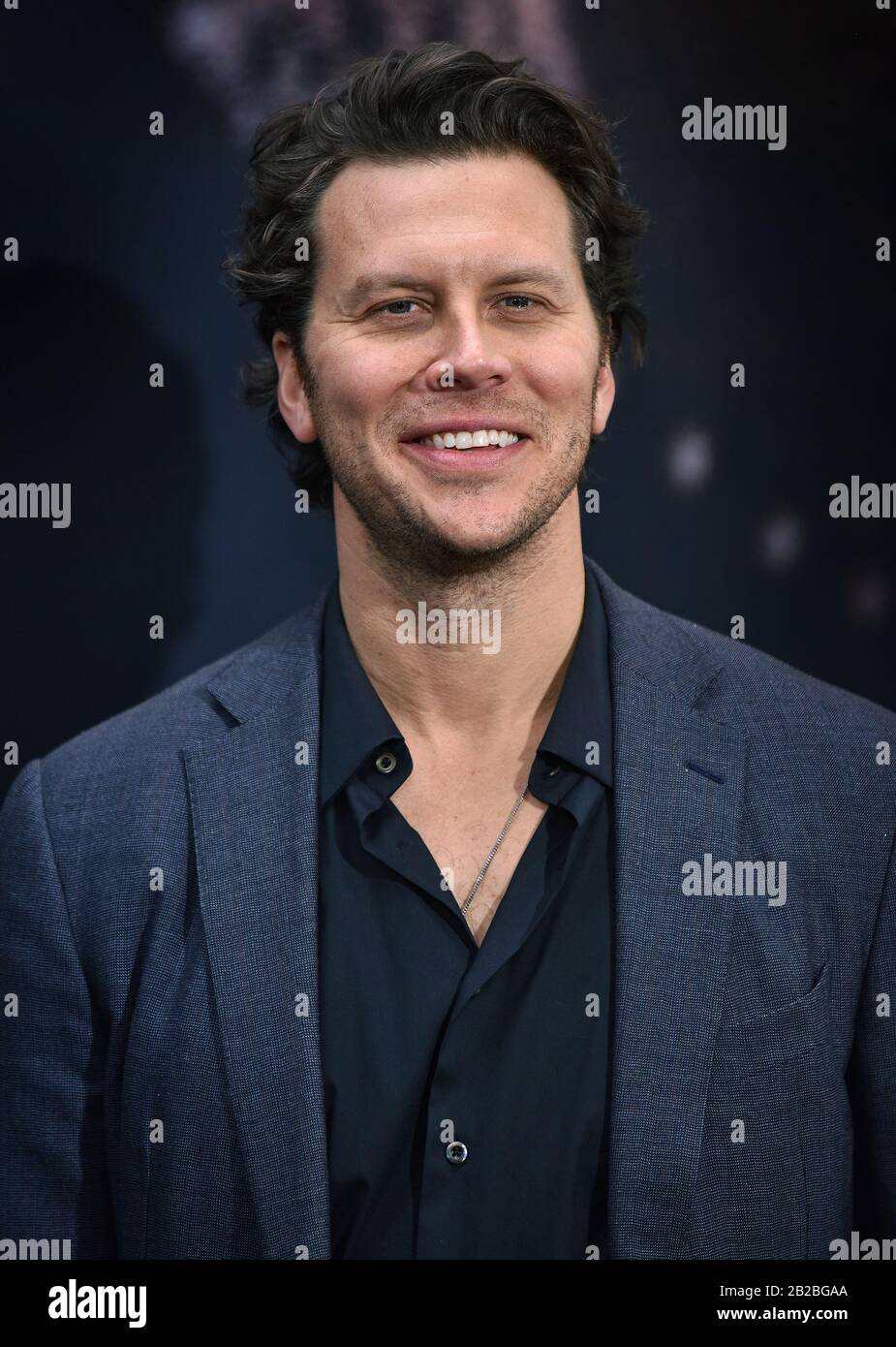 Los Angeles, Vereinigte Staaten. März 2020. Hayes MacArthur kommt am Sonntag, 1. März 2020, zur Weltpremiere des "The Way Back" im Regal LA LIVE in Los Angeles, Kalifornien. Foto von Chris Chew/UPI Credit: UPI/Alamy Live News Stockfoto