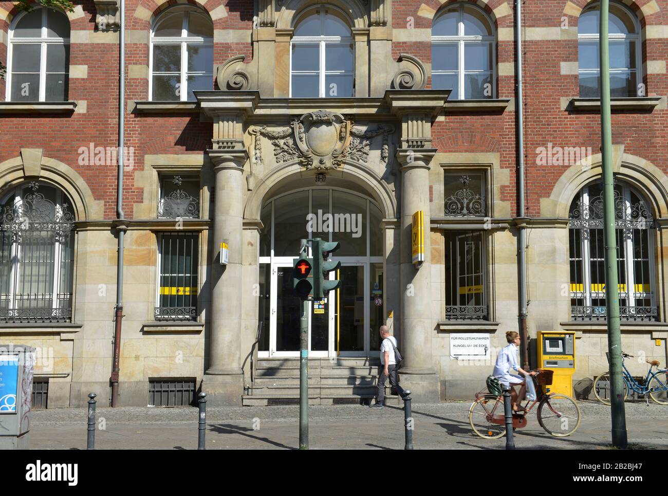 Altes Postamt, Hauptstrasse, Schöneberg, Berlin, Deutschland Stockfoto