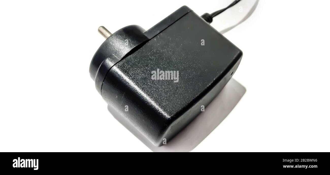 Ein Bild des Ladeadapters Stockfoto