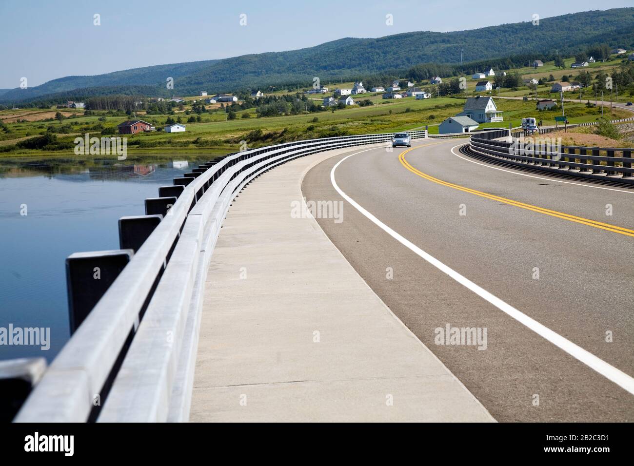 Cabot Trail auf Cape Breton Island, Nova Scotia, Kanada, Nordamerika, Stockfoto