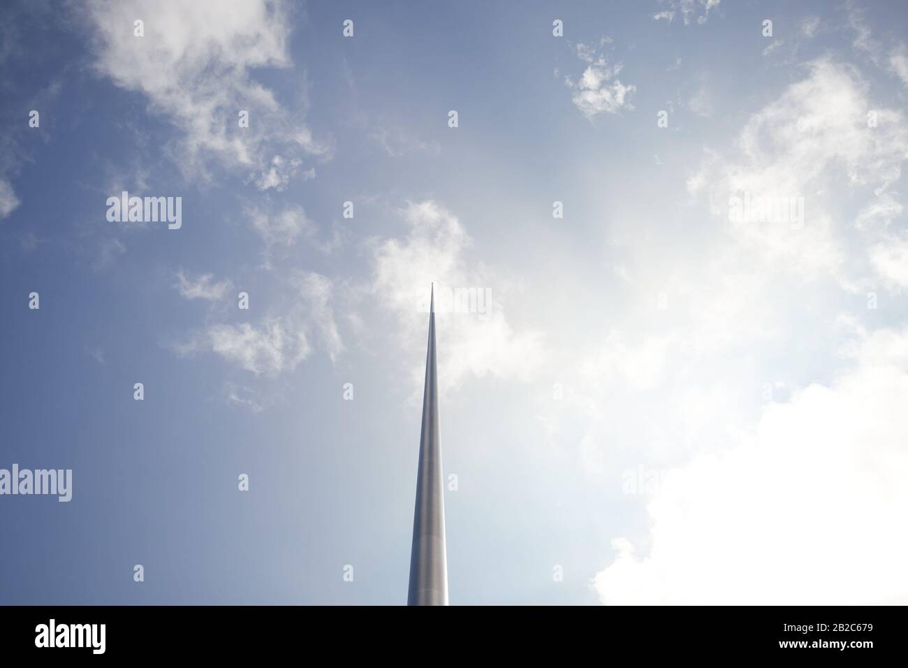 Die Turmspitze in der Stadt Dublin, Irland Stockfoto