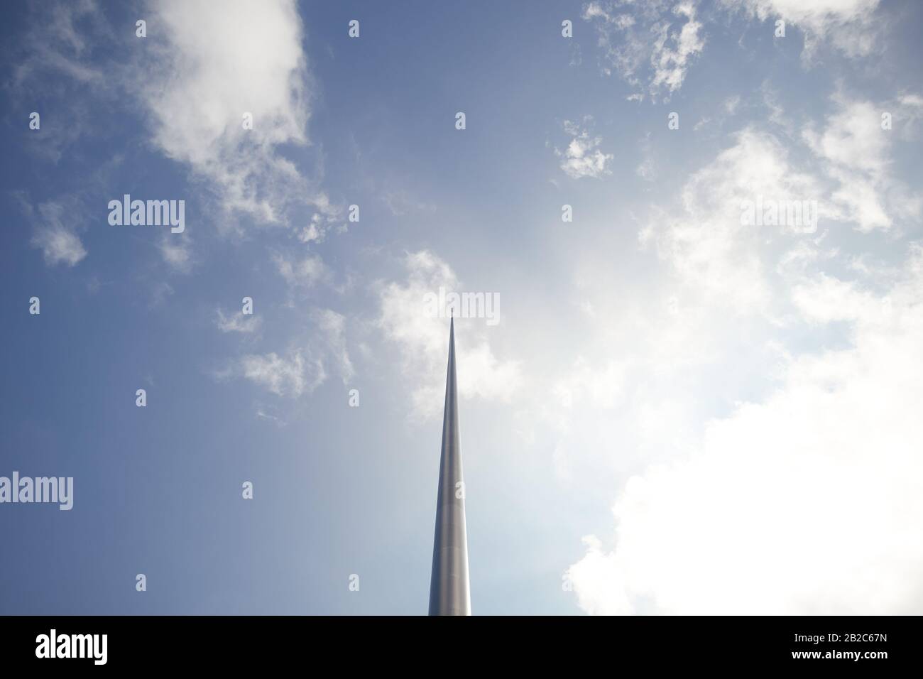 Die Turmspitze in der Stadt Dublin, Irland Stockfoto