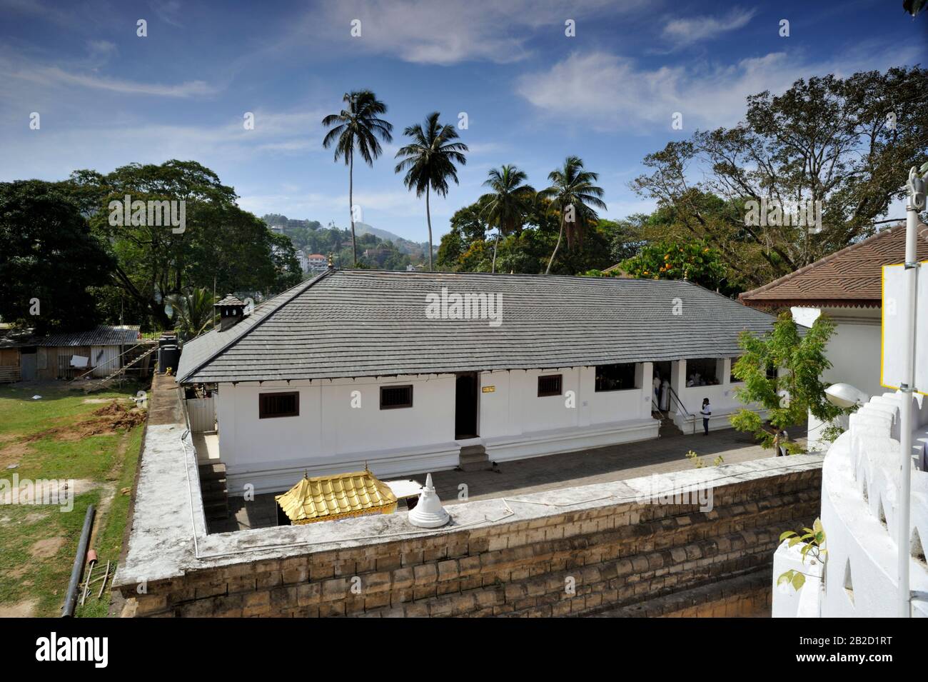 Sri Lanka, Kandy, Pattini Devale-Tempel, Sri Pattini Devalaya Stockfoto