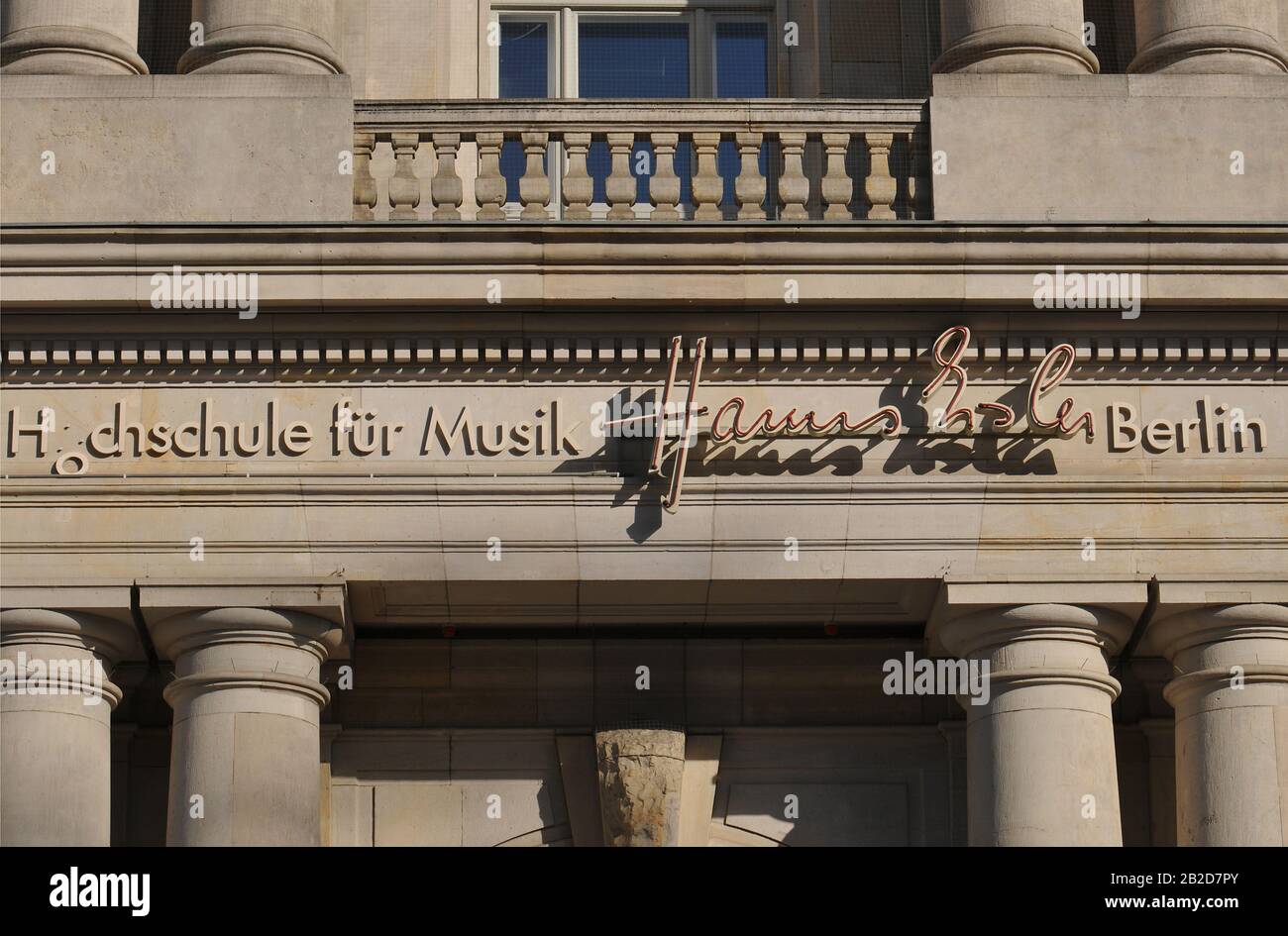Hochschule für Musik, Hanns Eisler, Schlossplatz, Mitte, Berlin, Deutschland Stockfoto