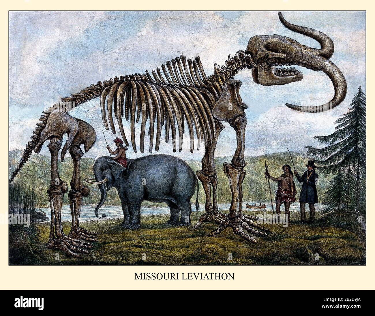 Missouri Leviathan Stockfoto