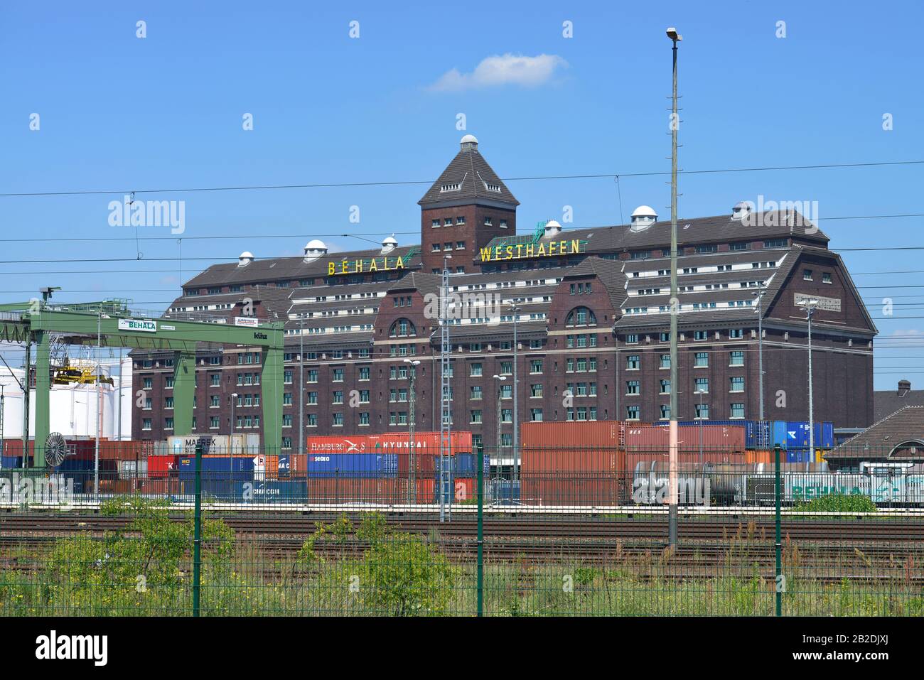 Lagerhaus, Behala, Westhafen, Moabit, Berlin, Deutschland Stockfoto