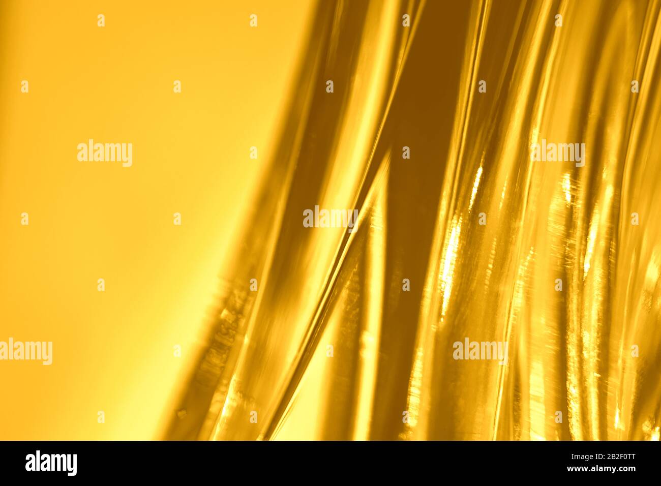 Abstraktes Gold verschwimmen Luxus Techno futuristischer Hintergrund Stockfoto