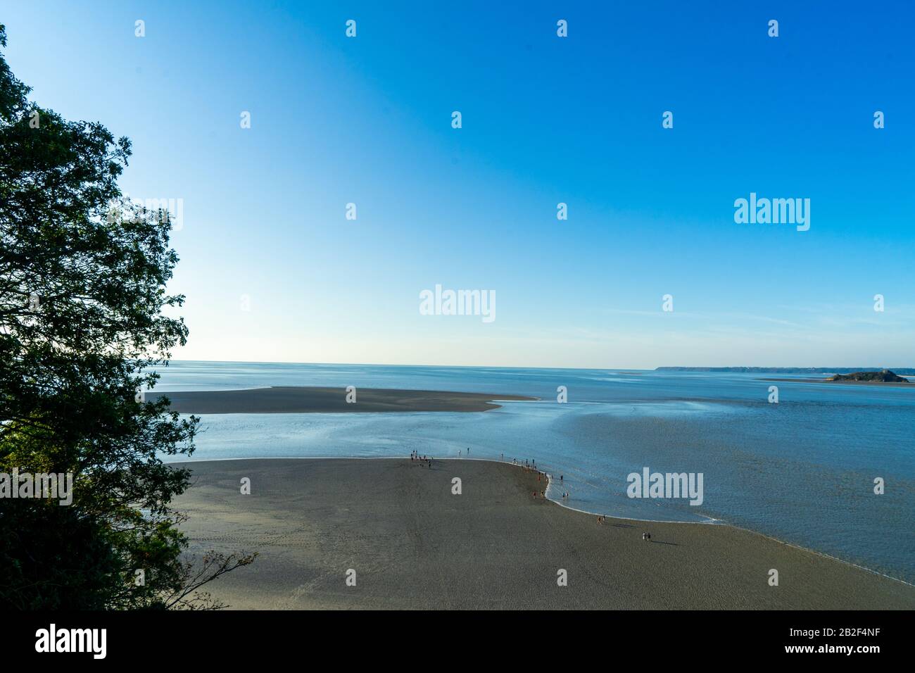 Mont Saint Michel, Normandie, Frankreich Stockfoto