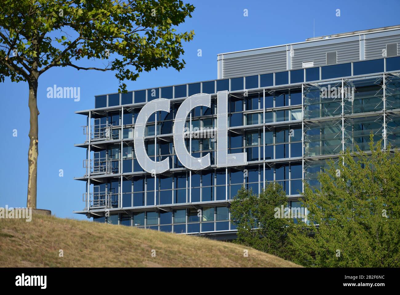 CCL - Congress Center Leipzig, Neue Messe, Leipzig, Sachsen, Deutschland Stockfoto
