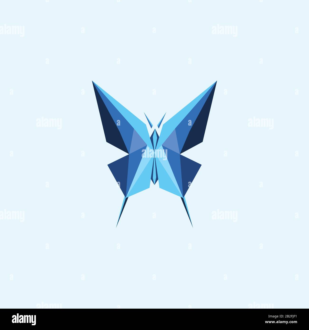 Butterfly Logo Design Template Stock Vektor