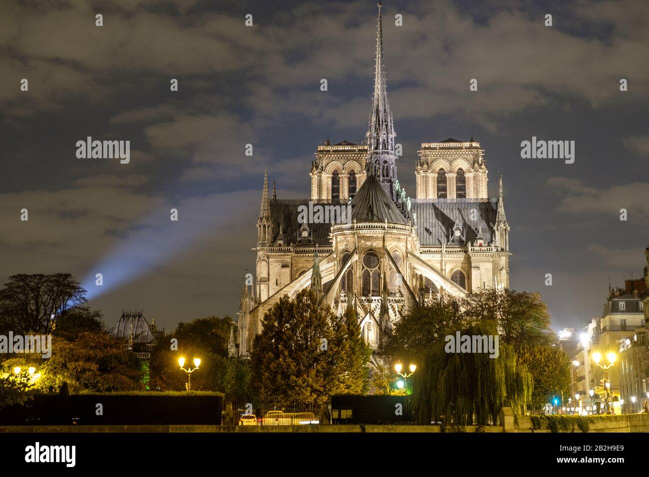 Cathédrale Notre-Dame de Paris, Frankreich Stockfoto