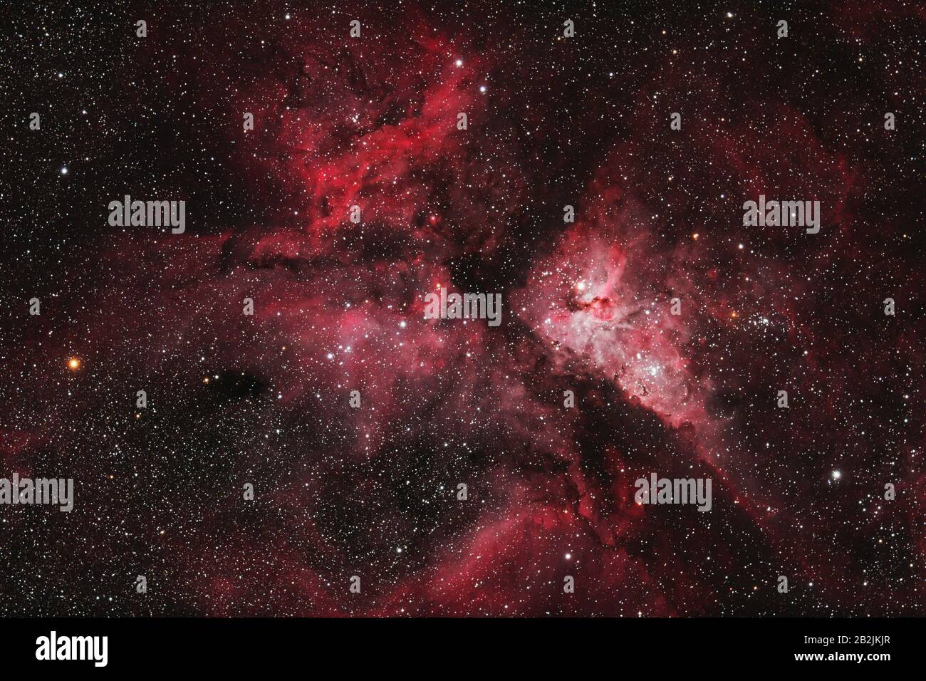 Eta Carinae Nebula, Namibia Stockfoto