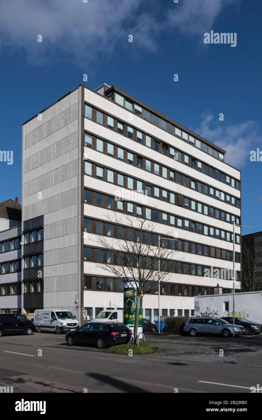 Düsseldorfer Diagnosecenter, Aktion der öffentlichen Gesundheitsabteilung wegen Corona-Virus. Stockfoto