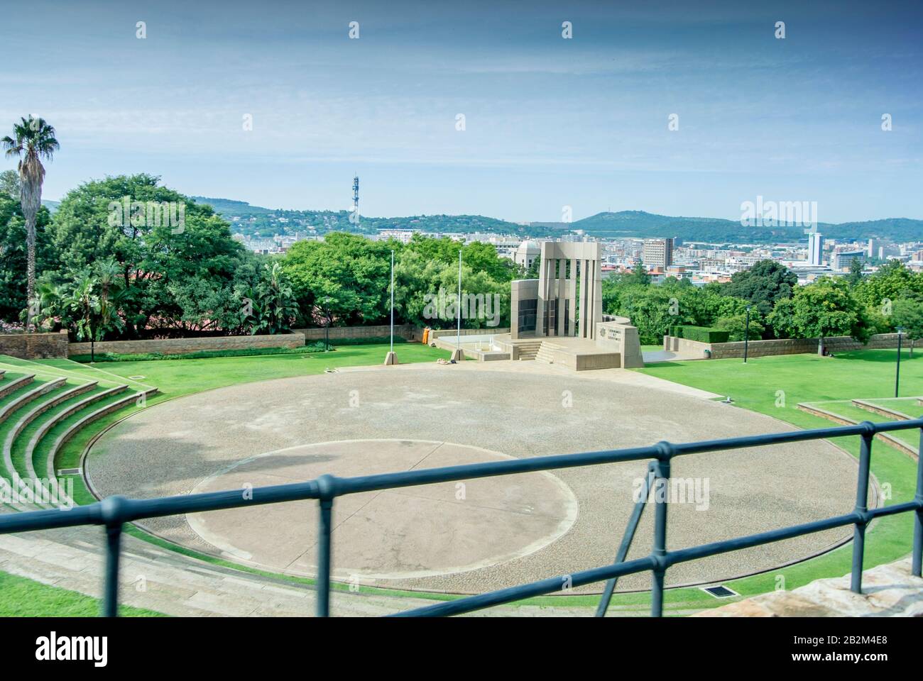 Pretoria, Südafrika - 05. Februar 2019: Union Buildings, Pretoria, Südafrika Stockfoto