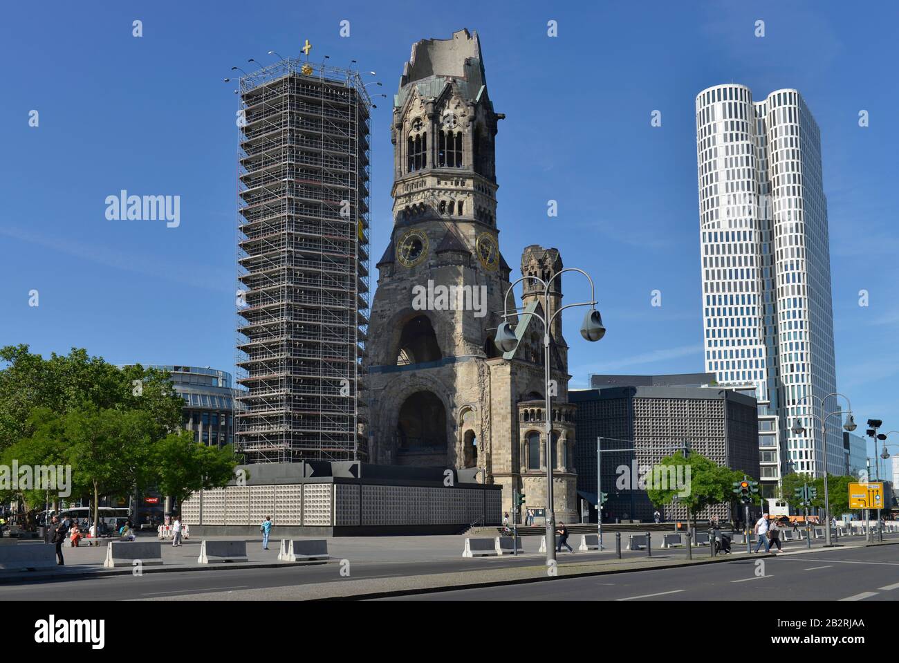Kaiser-Wilhelm-Gedaechtniskirche, Breitscheidplatz, Charlottenburg