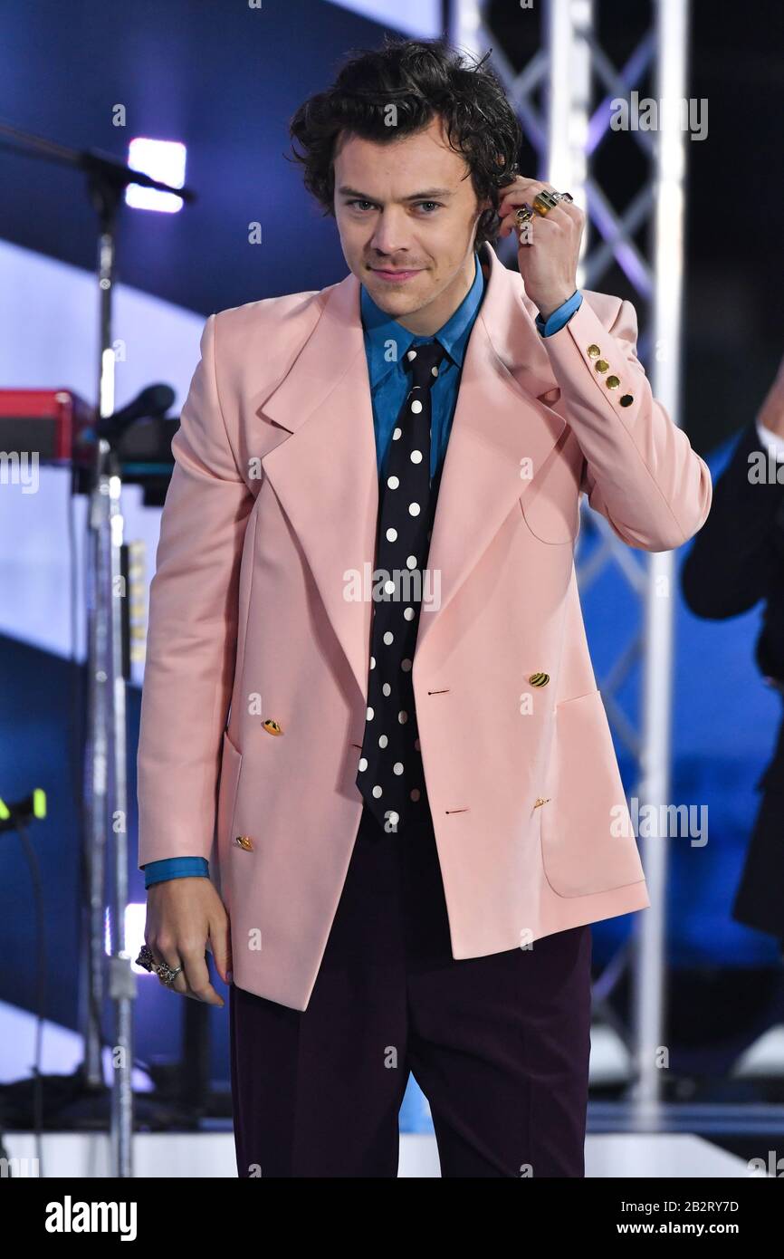 "Heute"-TV-Show, New York, USA - 26. Februar 2020 - Harry Styles Stockfoto