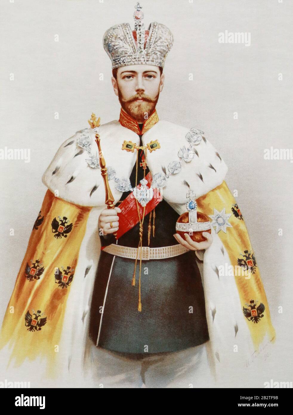 Russischer kaiser nikolaus ii Fotos und Bildmaterial in hoher