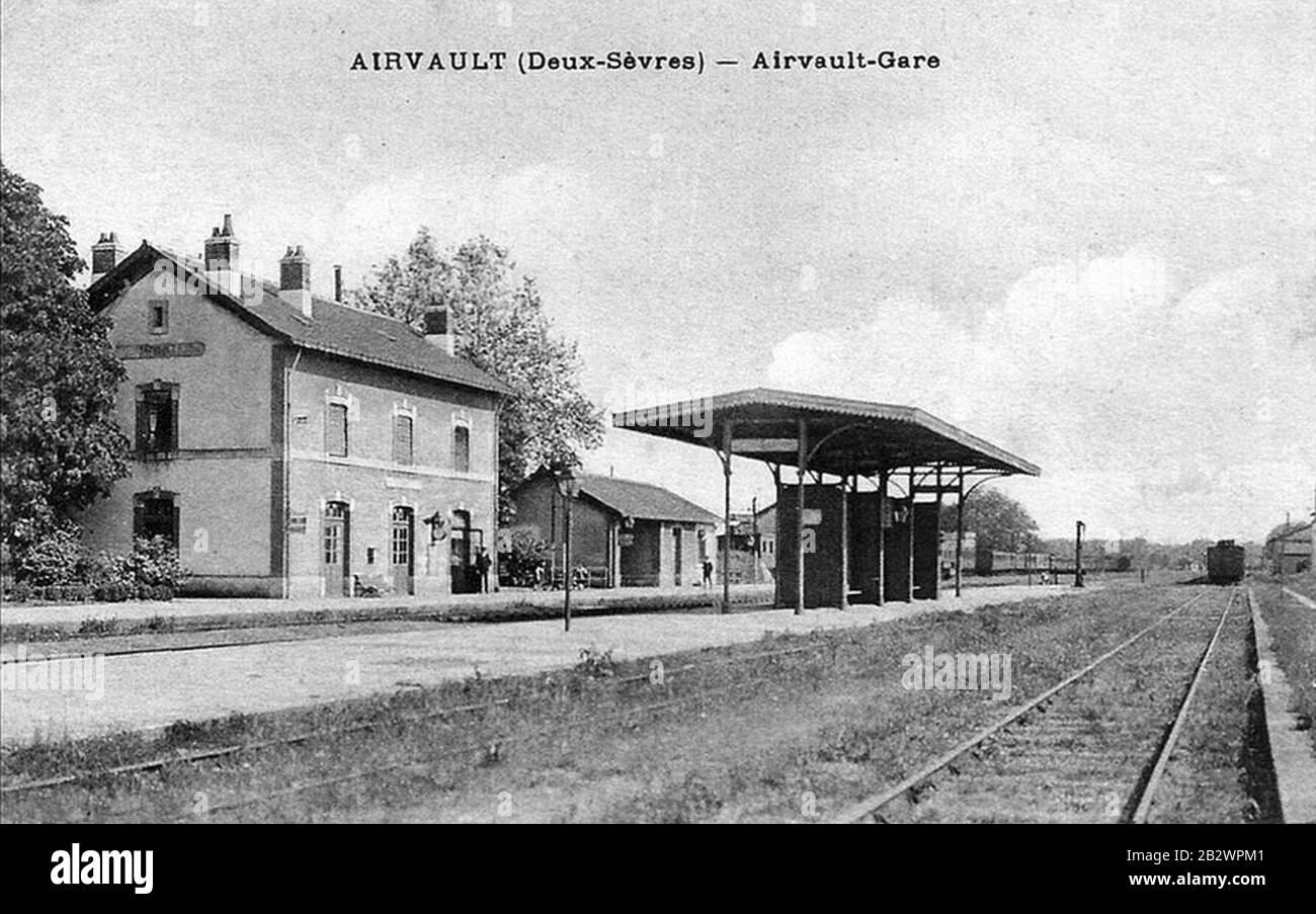 GareAirvault 1920. Stockfoto