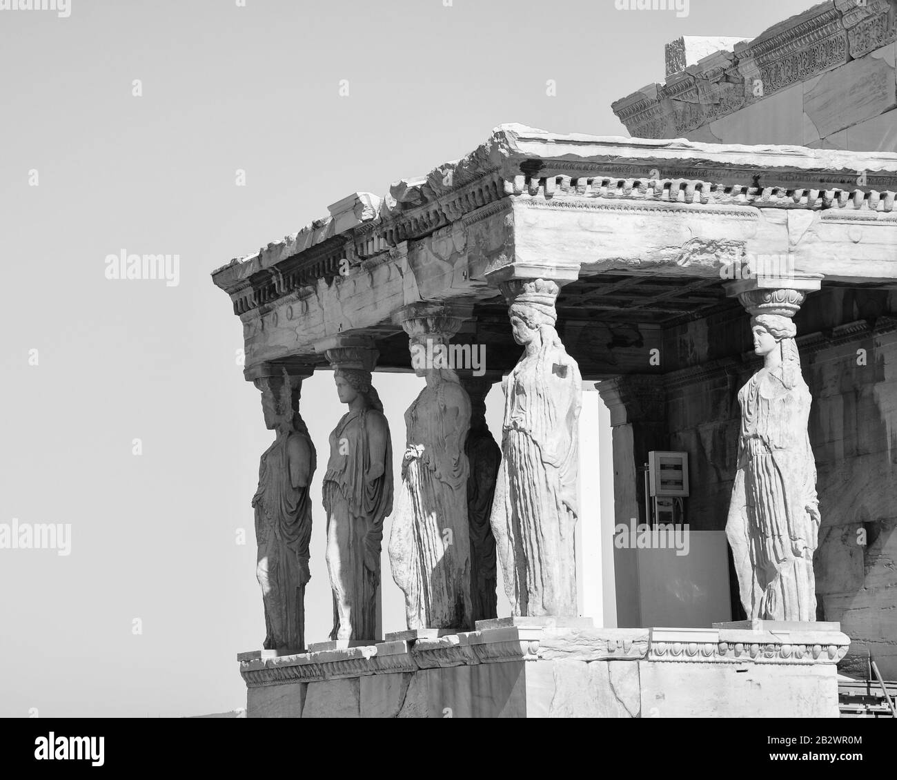 Das Erechtheion Stockfoto