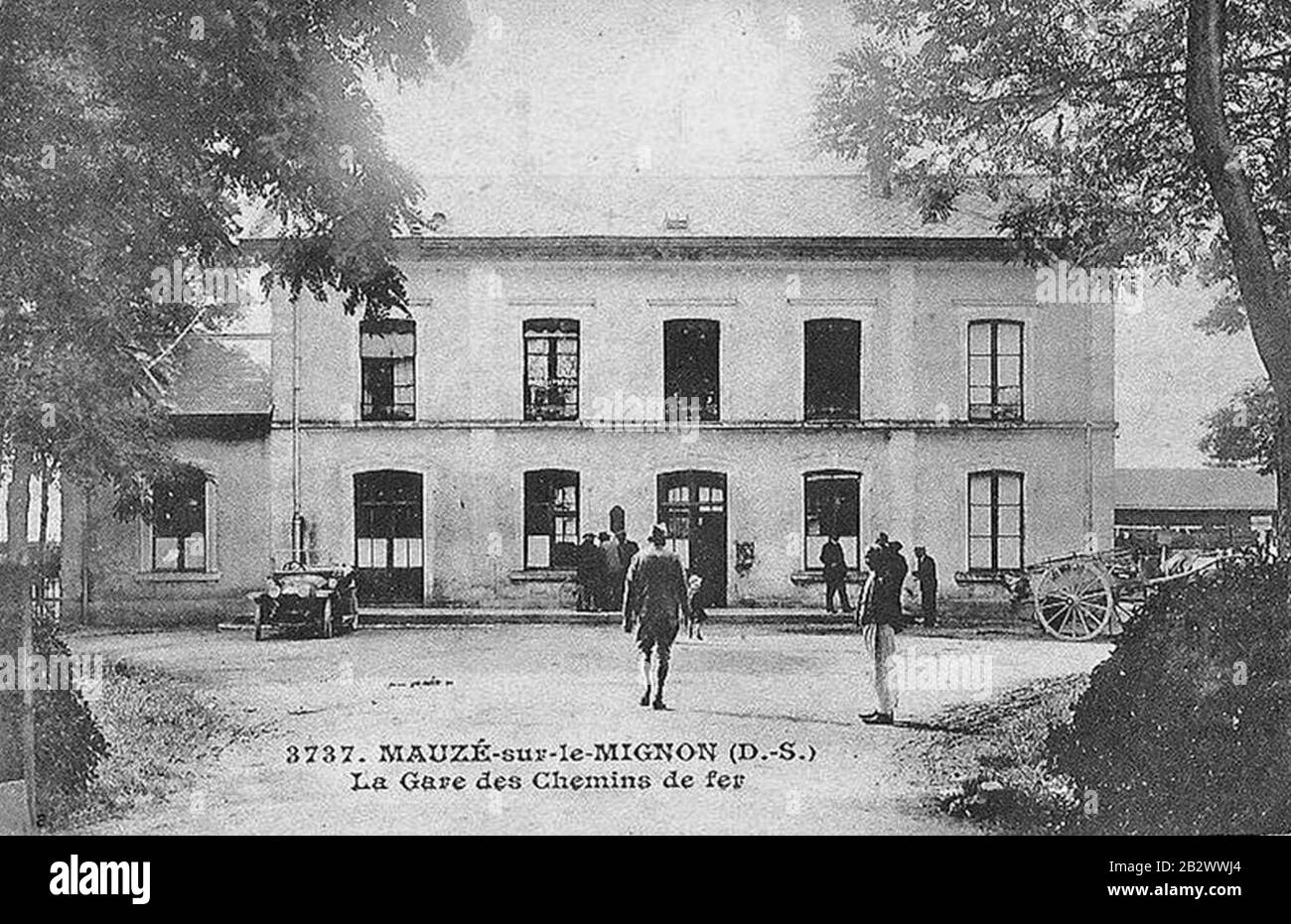 GareMauzéDS gegr. Stockfoto