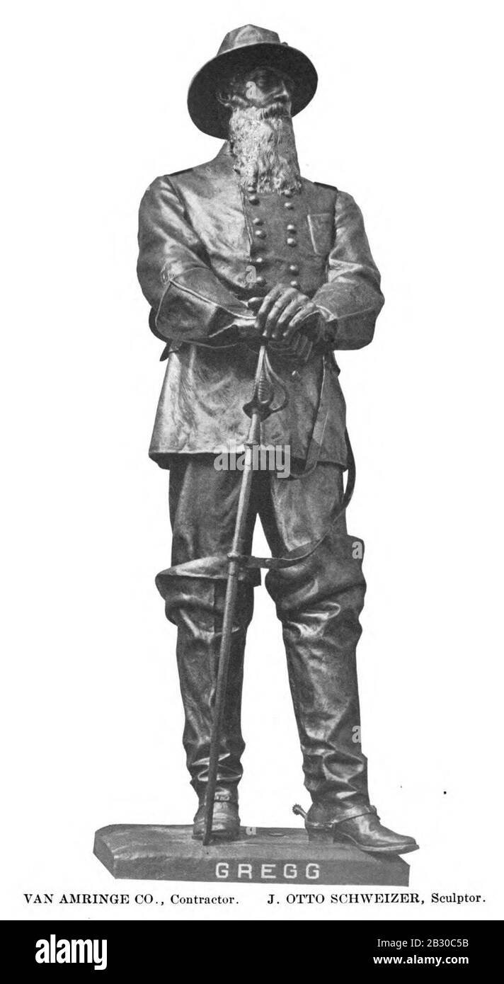 Gen. Gregg von J. Otto Schweizer 1913 S.75. Stockfoto