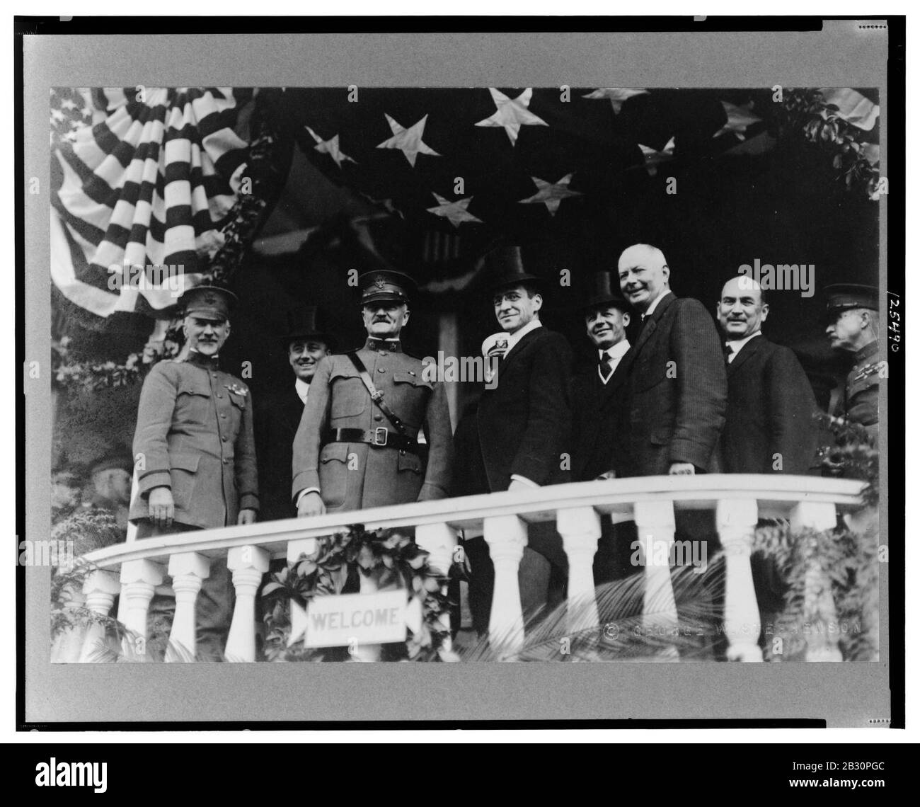 General Pershing und Ehrengäste bei der Washingtoner Parade, 17. Sept., 1919 Stockfoto