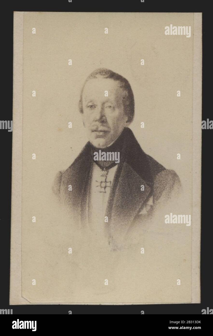 Generalmajor (von) Wundt (1778-1850). Stockfoto