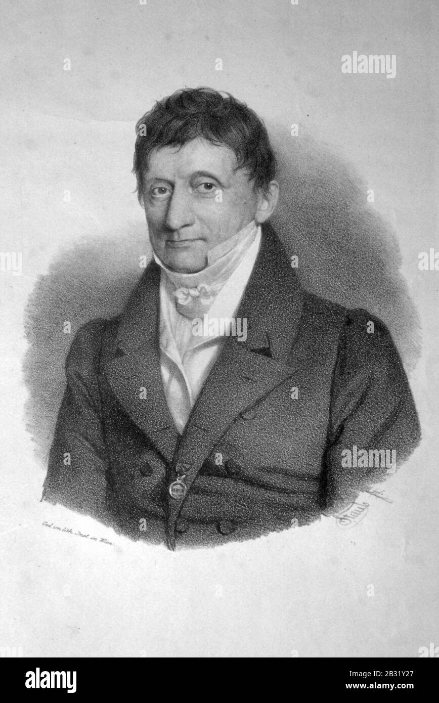 Georg Carabelli Staub Litho. Stockfoto