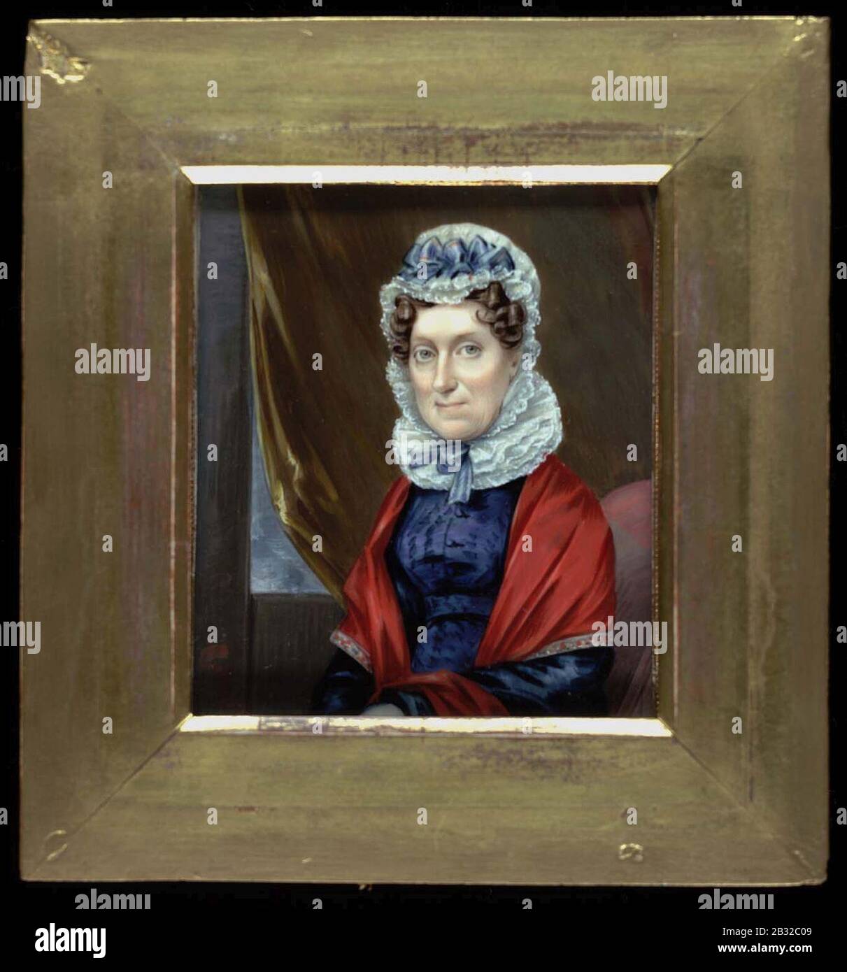 George Catlin - Mrs. Putnam Catlin (Mary 'Polly' Sutton) Stockfoto