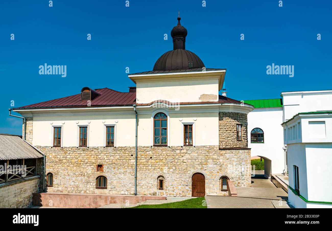 Gebäude des Kasaner Kreml in Russland Stockfoto