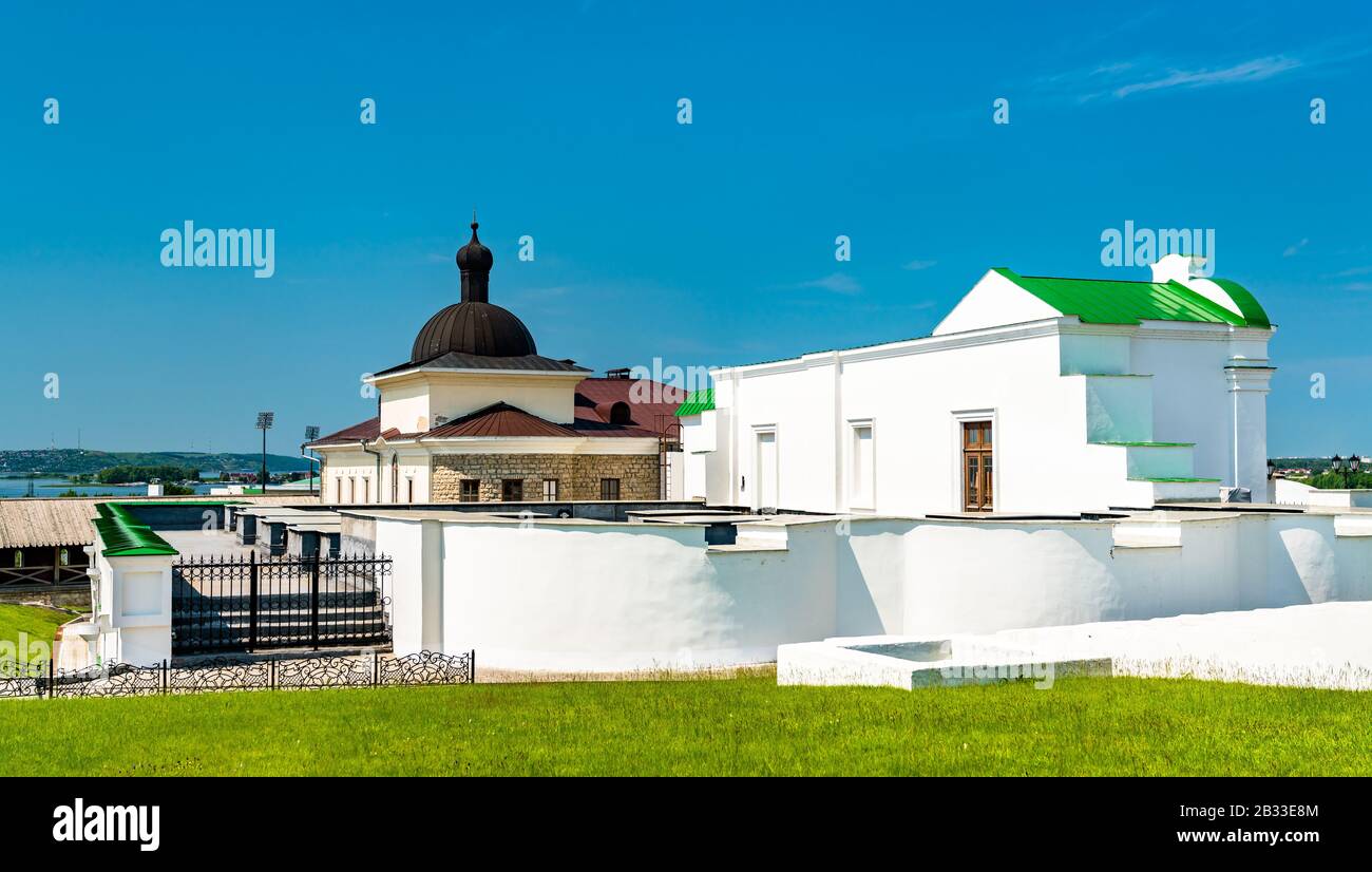 Gebäude des Kasaner Kreml in Russland Stockfoto