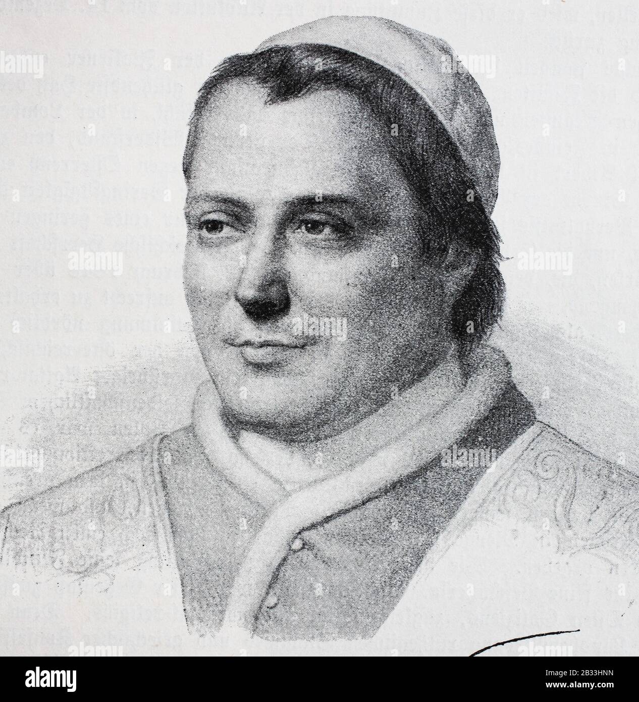 Papst Pius IX., Pio IX., geboren als Giovanni Maria Mastai Ferretti, 13. Mai 173 - 7. Februar 1878, Leiter der katholischen Kirche vom 16. Juni 1846 bis zu seinem Tod am 7. Februar 1878. Er war der am längsten amtierende gewählte papst, der über 31 Jahre lang diente / Papst Pius IX., Pio IX., Geboren Giovanni Maria Mastai Ferretti, 13. Mai 173 - 7. Februar 1878, Leiter der katholischen Kirche vom 16. Juni 216 bis zu einem Tod am 7. Februar 1878. Er war der am Ende der letzten Zeit entstandene Papst und diese über 31 Jahre, historisch, digital verbesserte Wiedergabe eines Originals aus dem 19. Jahrhundert / Digitale Reproduktion Stockfoto Papst Pius IX., Pio IX., geboren als Giovanni Maria Mastai Ferretti, 13. Mai 173 - 7. Februar 1878, Leiter der katholischen Kirche vom 16. Juni 1846 bis zu seinem Tod am 7. Februar 1878. Er war der am längsten amtierende gewählte papst, der über 31 Jahre lang diente / Papst Pius IX., Pio IX., Geboren Giovanni Maria Mastai Ferretti, 13. Mai 173 - 7. Februar 1878, Leiter der katholischen Kirche vom 16. Juni 216 bis zu einem Tod am 7. Februar 1878. Er war der am Ende der letzten Zeit entstandene Papst und diese über 31 Jahre, historisch, digital verbesserte Wiedergabe eines Originals aus dem 19. Jahrhundert / Digitale Reproduktion Stockfoto