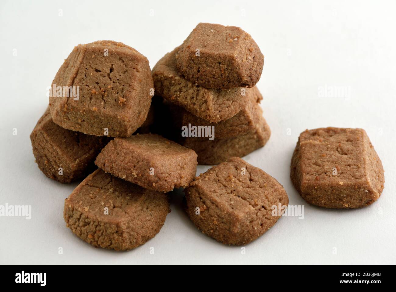 Frankreich, Haute Saone, Grau, Keksfabrik Douce Comtoise, Sables de Paques oder Osterkeks Stockfoto