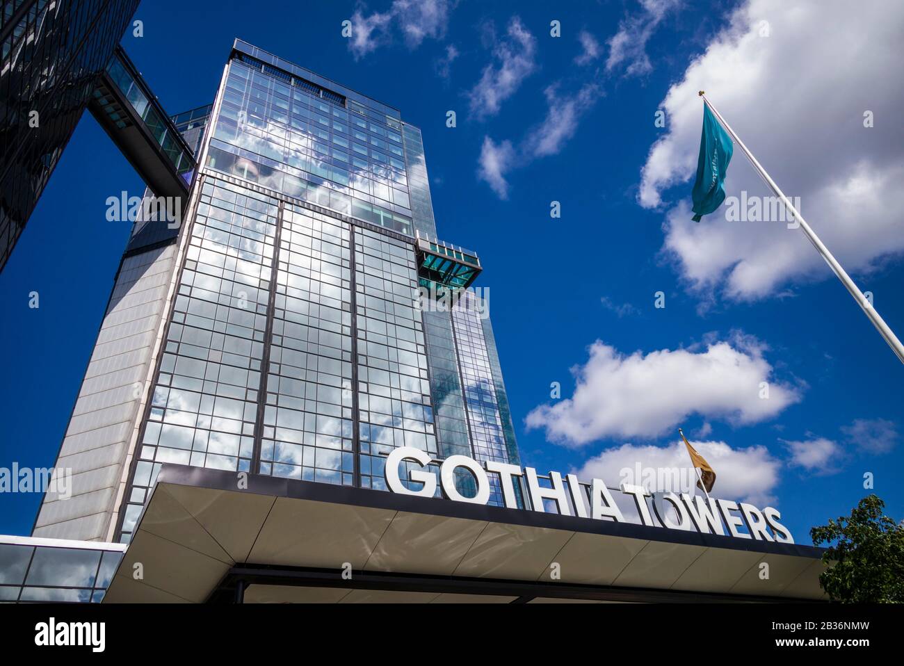 Schweden, Vastragotrland und Bohuslan, Gotha-Türme, Hochhaus Stockfoto