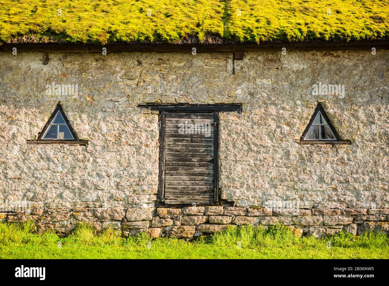 Schweden, Insel Oland, Himmelsberga, antiker Bauernhof Stockfoto