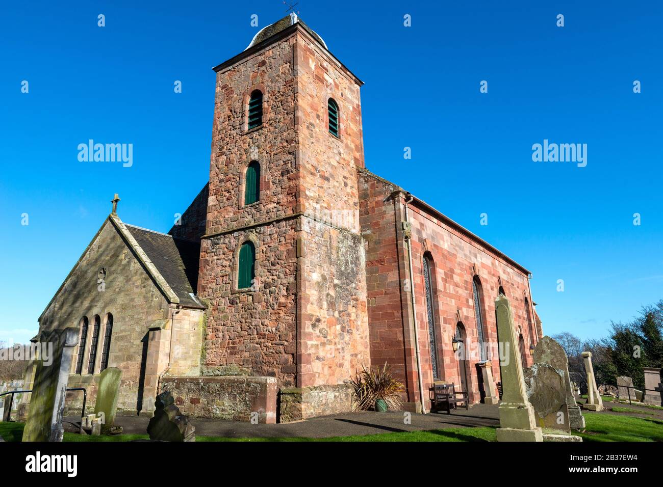 Prestonkirk Parish Church East Linton in East Lothian, Schottland, Großbritannien Stockfoto