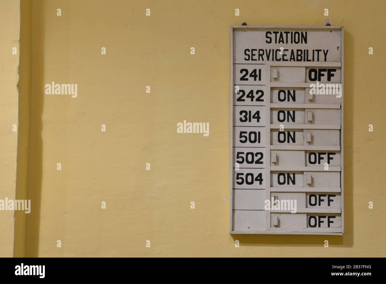 Lascaris war Rooms in Valletta, Malta. Stockfoto