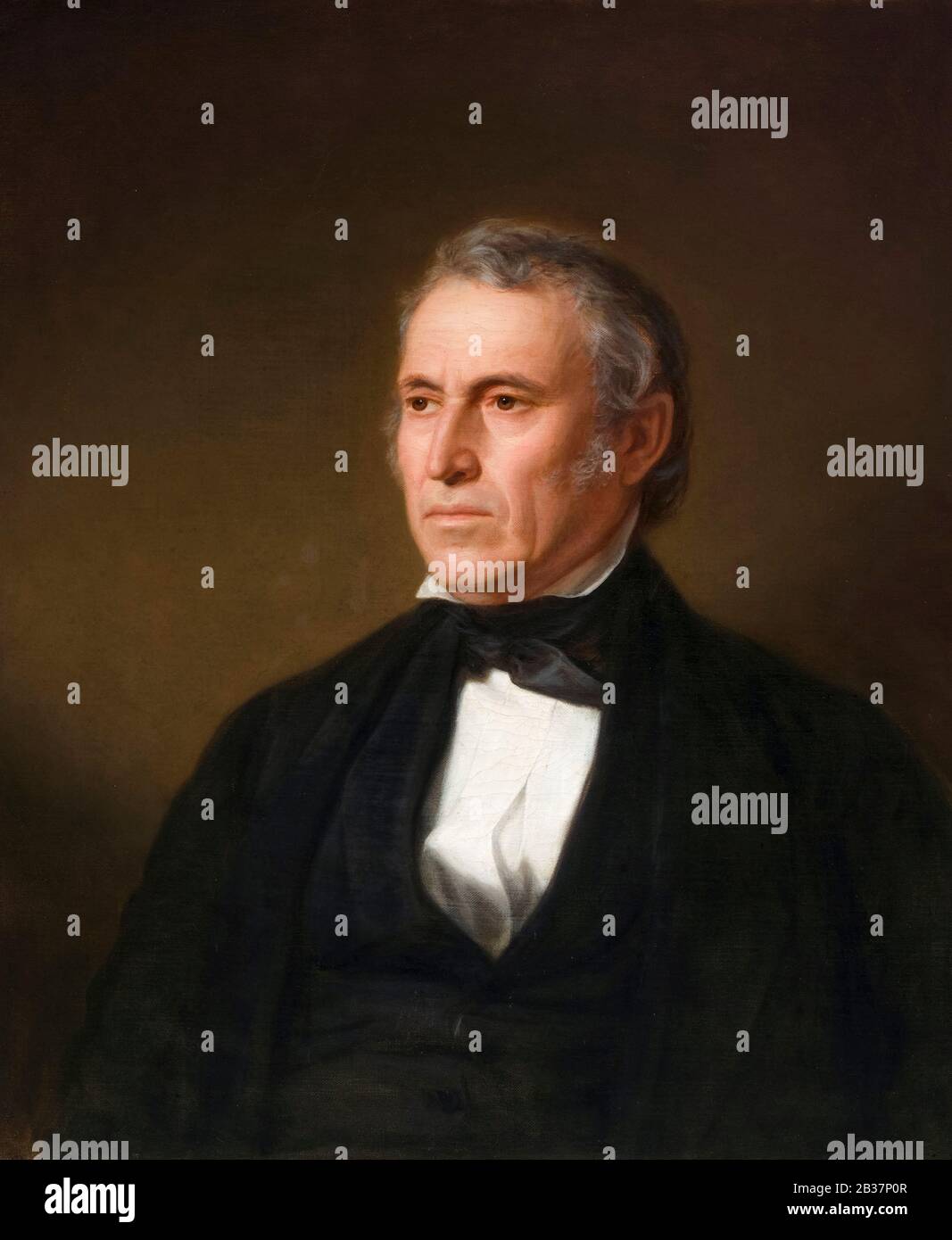 Zachary Taylor (174-1850), 12. Präsident der Vereinigten Staaten, Porträtgemälde von John Vanderlyn, 1850-1850 Stockfoto
