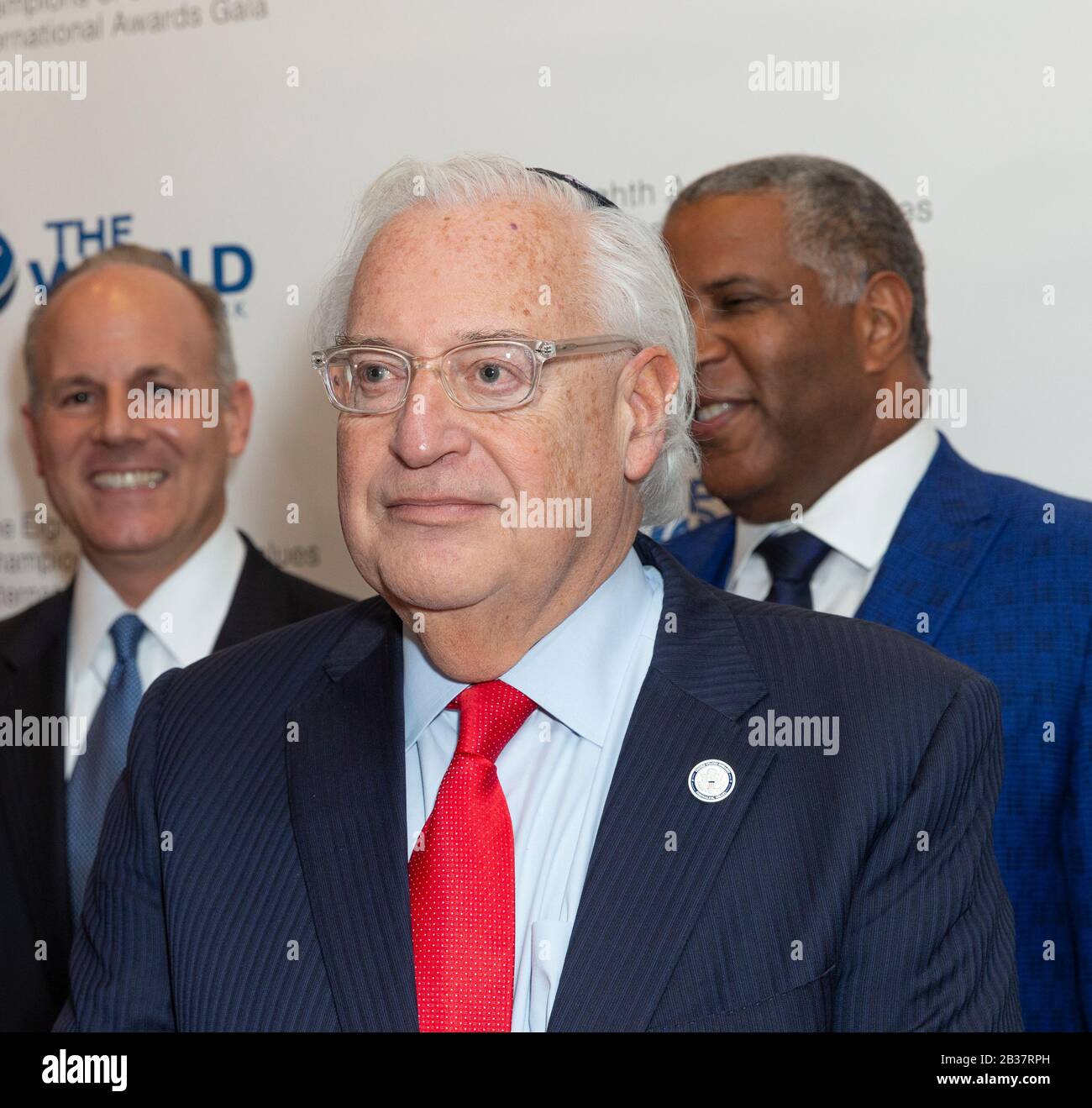 New York, NY - 3. März 2020: Botschafter David Friedman nimmt an der 8. Jährlichen Champions of Jewish Values Gala in der Carnegie Hall Teil Stockfoto