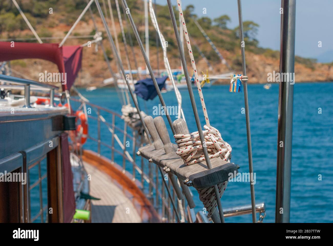 Türkisches Gullet Reise 2009 Stockfoto