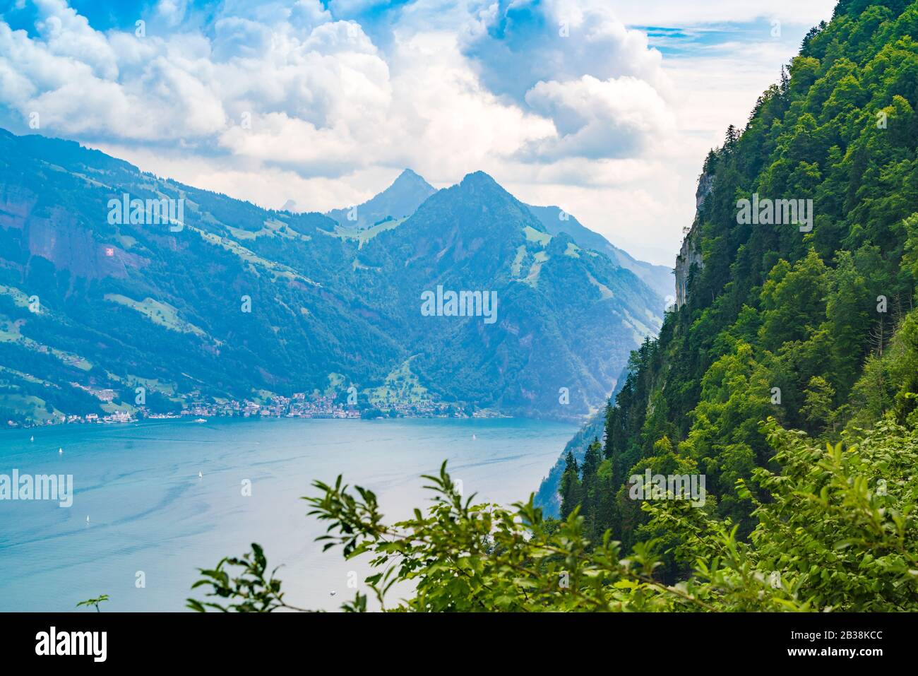 Rigi rund um den Luzerner See Stockfoto